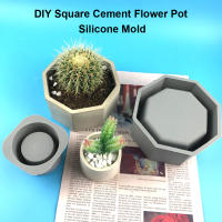 Moldes de silicona para macetas de hormigón, moldes para macetas de cemento para flores, decoración del hogar, decoraciones de jardín - details 4