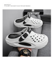 Nuevos Pantuflas Masaje Para Hombre 2025 Sandalias Casuales De Playa Comodidad Grande Tamaño 40-45 Plataforma Medio Tacón Invierno Interior Exterior - details 7