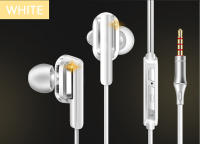 Auriculares Inalámbricos QKZ CK3 Dual Dynamic 4 Con Micrófono Y Altavoz Potente Para Deporte Y Juego Resistente Al Agua Y Con Cancelación De Ruido - details 15