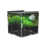 Caja De Reproducción Para Peces Acrílico Transparente Y Duradero Con Ventosa Para Acuario Accesorio Ideal Para Clavel Peces Agresivos Y Guppys - details 4