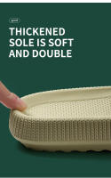 Pantuflas De Verano Para Hombre Antideslizantes Suaves EVA Pantuflas De Casa Simples Cómodas Tamaño True Fit Material De Suela EVA - details 4