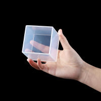 Molde De Silicona Transparente Para Epoxy Resina Grande Y Profundo Cubo Cuadrado Para Casting De Resina DIY Para Fabricación De Joyas - details 4