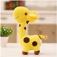Juguete De Peluche Giraffe Unisex 18cm Regalo Para Niños Y Adultos Muñeco De Animal Suave Y Colorido Para Cumpleaños Y Navidad - details 0