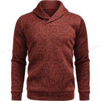 Suéter De Cuello Alto Para Hombre Con Botones De Talla Gruesa Estilo Casual Abrigo Transpirable Para Otoño E Invierno Con Cuello En V Talla Oversize Streetwear - details 8