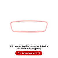 Protector De Espejo Retrovisor Para Tesla Model Y Funda De Silicona Antideslizante Decorativa Accesorio Para Coche - details 7