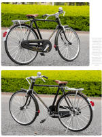 Bicicleta De Escala 1:6 Vintage Modelo De Juguetes Automóviles Metálicos Neumáticos De Goma Cuerpo De Aleación Regalo De Festival Para Niños Mayores De 14 Años - details 12