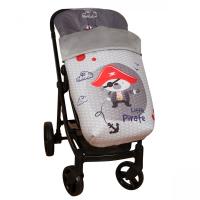 SACO DE SILLA UNIVERSAL BABYLINE. TEJIDO POLAR + CUBRE ARNÉS, DESMONTABLE. TEJIDO TRASERO 3D - details 6