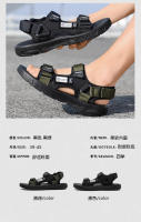 Par De Zapatos Casuales Para Hombre Moda Verano Resistente Al Desgaste Sandalias Deportivas Trendy Para Playa Y Uso Diario Talla Unida Material Superior De Tela Y Suela EVA - details 3