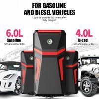 Arrancador de batería de coche de 30000mAh, dispositivo de arranque automático de emergencia, cargador portátil, Banco de energía - details 1