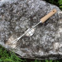 Tools De Jardín Manual Remover De Malas Hierbas Con Palo Largo Y Abrazadera V Uso En Aire Libre Rastrillo Para Raizalizar Plantas En Tierra - details 0