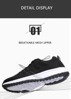 Zapatillas Casuales Para Mujer Transpirables De Malla Moda Antideslizantes Cómodas Para Exterior Caminar Tenis Feminino - details 5