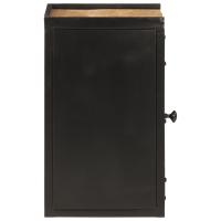 vidaXL Mueble de baño hierro y madera maciza de mango 40x30x50 cm - details 2