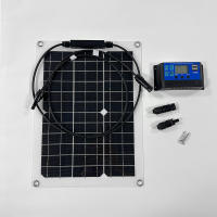Panel Solar Flexible 500W 12V Cargador De Batería USB Doble Con Controlador De 10A-60A Para Viajes Al Aire Libre Camping - details 7