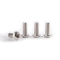 Tornillos De Cabeza Redonda a Rosca Hexagonal De Acero Inoxidable 316 A4-70 M3-M12 Tamaños Variados Para Metalworking Y Fabricación De Maquinaria - details 3
