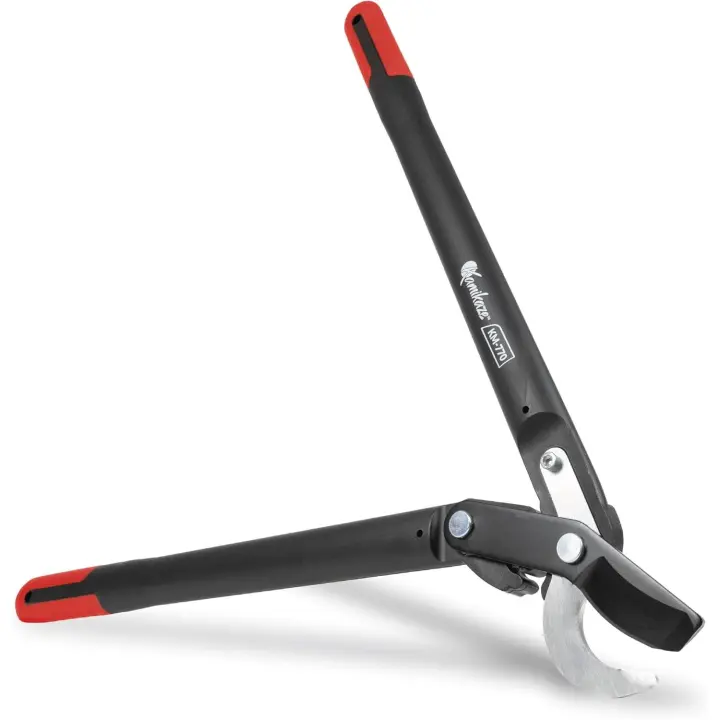 KAMIKAZE KM770 Tijera de Dos manos para Poda de Arboles. Corta ramas con Sistema Multiplicador de Fuerza. Tijera de Poda para Madera con Mangos Ergonómicos Ideal para Ramas de 50mm. Longuitud 72cm - 1