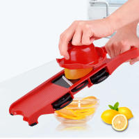 Conjunto De Herramientas De Cocina Cortador De Frutas Y Verduras Multifuncional Con 6 Cuchillas Rallador De Acero Inoxidable Ecológico - details 4