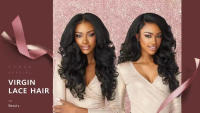 Pelucas De Cabello Brasileño Rizado Corto Con Franja Para Mujeres Peluca Mecánica De Cabello No Remy Tamaño Promedio Color Natural - details 17