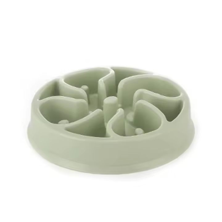 Comedor antivoracidad para perro y gato, cuenco antideslizante para mascota, tazón comedero para perro y gato, evita la obesidad y la ansiedad por la comida - 1