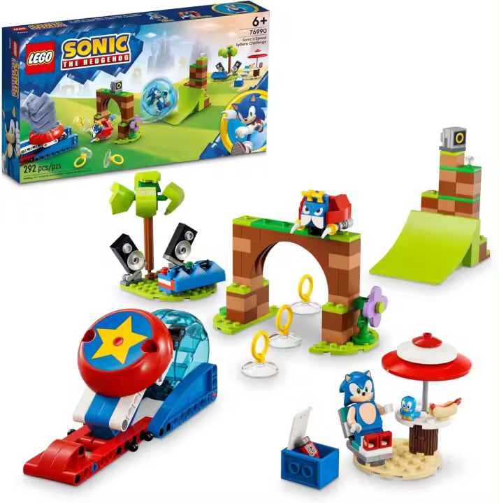 LEGO 76990 Sonic The Hedgehog Desafío de la Esfera de Velocidad - Nuevo precintado - 1