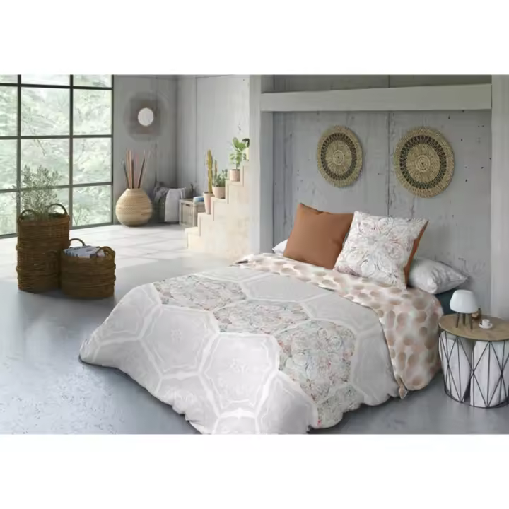 Pierre Cardin - Funda Nórdica Pierre Cardin RESORT Beige 144 Hilos 150 x 230 cm - 1
