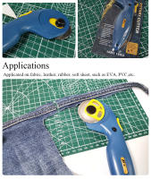Cortador Rotativo De 45mm SKS7 Para Patchwork Y Leathercraft Con Hoja Olfa Y Mango Ergonómico Accesorios De Costura DIY - details 4