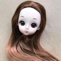 Muñeca De Juguete DIY Con Cabeza De Muñeca De Anime Larga Y Colorida Ojos Estelares Para Niñas Regalo De Vestir Muñeca De 1/6 - details 33