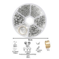 Kit De Joyería DIY Con 261 Piezas Cierre De Langosta Conectores Anillos De Salto Bolas De Crimpado Para Creación De Joyas - details 1