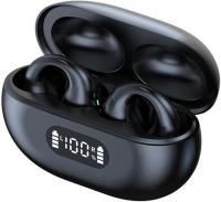 Auriculares Inalámbricos de Oído Abierto (X22) SAB-A364 Auriculares de conducción ósea Bluetooth 5.3, Ear-Clip de Oreja Abierta inalámbrica Auriculares Reproducción de 40H con HD Mic, Auriculares Inalambricos LED Pantalla, IP7 Impermeables(Negro) - details 1