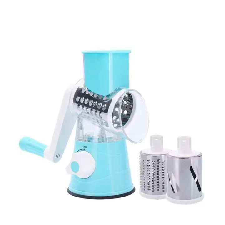 Cortador De Verduras Multifuncional Rollo Mano Cocina Hogar Rallador De Papas Acero Inoxidable Ecológico - 1