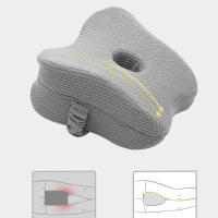 Almohada De Espuma De Memoria Para Rodilla Ortopédica Alivio Del Dolor Lumbar Cadera Y Pierna Forma Corazón Polyester/Cotton - details 2