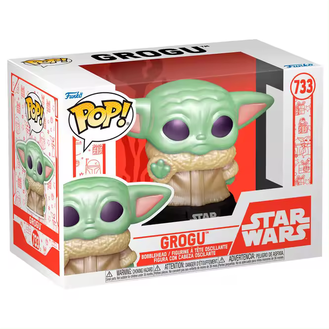 Figura Pop Star Wars Grogu-Figura de Vinilo Coleccionable - Idea de Regalo- Mercancia Oficial - Juguetes para Niños y Adultos - Movies Fans - Muñeco para Coleccionistas y Exposición - 1