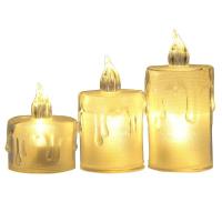 Lámpara De Mesa LED 3pcs Decoración Para El Hogar Lámpara De Noche Bodas Regalo Candelabro Iluminación Para Bodas Y Fiestas - details 3
