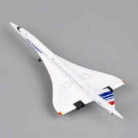 Modelo De Avión Miniatura De Metal 1:400 Escala Air France 1976-2003 Regalo Para Coleccionistas Y Amantes Del Vuelo - details 8