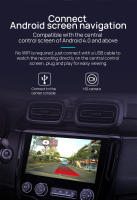 Cámara De Volante ADAS DVR Para Coche Grabadora Automática HD 720P Con Tarjeta TF 16G/32G USB Reproductor Multimedia Android DVD - details 2