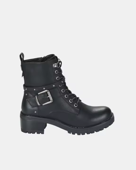 REFRESH 173247 Botines Bajos Mujer Negro - 1