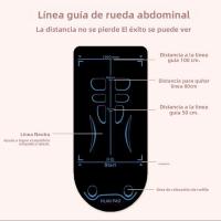 Rueda De Yoga EVA Antideslizante Para Pilates Y Bodybuilding Almohadilla De Abdominales Con Rebound Automático Para Entrenamiento De Matriz - details 2
