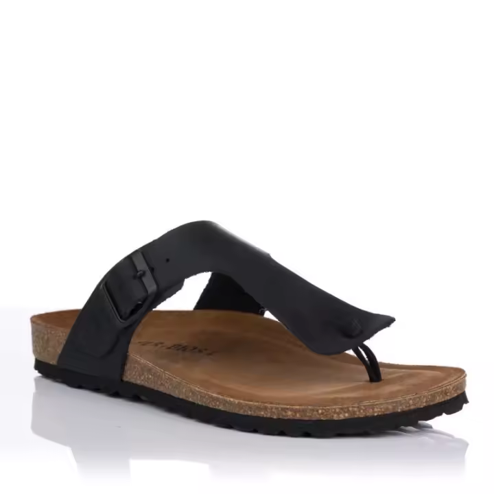 Sandalias planas INTER-BIOS 9510 Hombre Negro - 1