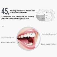 Cepillo De Dientes Eléctrico Sonic De Silicona U Forma Limpieza Oral 360 Grados Luz Azul Fría Cepillo Automático Para Adultos - details 4