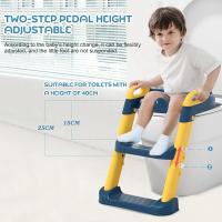 Asiento Inodoro Niños para Orinal Infantil Formación, Adaptador WC Niños con Escalera y Cojín, Suave Plegable Antideslizante para Niños de 1a 7 Años - details 6