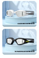 Gafas De Natación Profesionales COPOZZ Para Mujer Y Hombre Antiniebla Protección UV Ajustables Anti Deslizamiento Lentes Poliácrilico Negro Multicolor - details 9