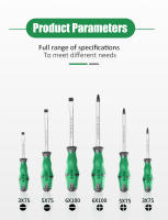Kit De Destornilladores LAOA 6/9 Piezas Con Bolsa De Lona Magnética Y Magnetizador De Acero Cr-V Para Herramientas Manuales Incluye Destornilladores Phillips Y Clavos - details 2
