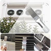 Cepillo De Limpieza Para Radiador Y Condensador De A/C De Acero Inoxidable 1/2pcs Herramienta De Reparación De Finas Comb De Aire Acondicionado Y Straightener De Bobina - details 5