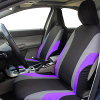 Juego completo de fundas de asiento de coche de tela de poliéster, estilo deportivo, Protector de asiento de coche Universal, se adapta a la mayoría de los coches SUV - details 28