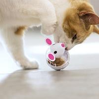 Juguete Para Gatos Alimento Rodante Dispensador De Comida Ratón Divertido Para Entrenamiento Y Juego De Plástico Supplies Para Gatos Y Gatitos - details 4