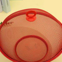 Cesta De Frutas Con Rededor Y Tapa Para Cocina Almacenamiento De Verduras Y Frutas Decoración De Mesa Comedor Previene Aves - details 1