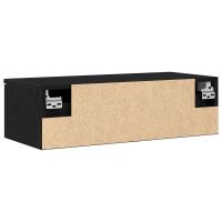 Armario de Pared de Roble Negro vidaXL 68x30x20 cm Hecho de Madera Manufacturada - details 3