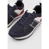 Pepe Jeans DUBLIN BRAND Deportivas Planas Hombre Azul - details 1