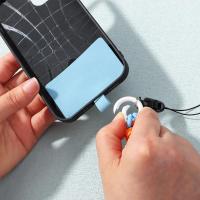 Cuerda Colgante Para Teléfono Móvil Universal Ajustable Desmontable Correa De Colgador Para Seguridad De Teléfono Unisex Material Poliéster Y Metal - details 5