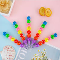 10Pcs Lollipop Bloques De Construcción Crayón/Lápiz Graffiti Para Niños Fiestas De Cumpleaños Regalos Para Estudiantes Vuelta a La Escuela - details 0