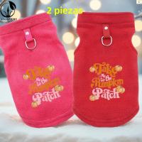 2PCS Ropa De Invierno Para Perros Estilo Halloween Con Abrigo Para Bulldog Francesés Y Chaquetas Para Pugs Material De Terciopelo Suave - details 2